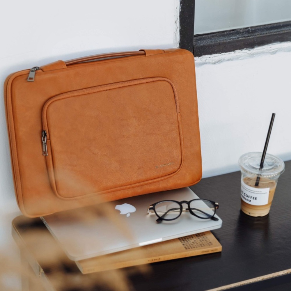Tan Laptop Bag - Picture 8 of 13